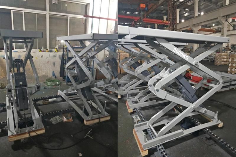 Full Rise Scissor Design Vehicle Lifting Equipment for Workshop