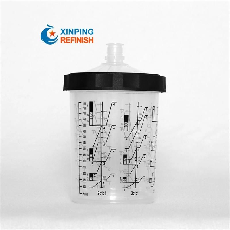 Paint Preparation System of 400ml 600ml 800ml PP Cups Pistola De Pintura