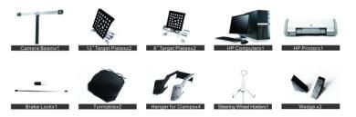 Infrared 3D Camera Car Service Station Equipment for Alignment