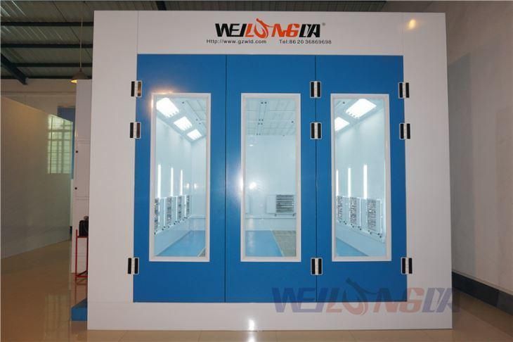 Wld6200b Infrared Lamp Heating Electric Car Paint Booth for Sale