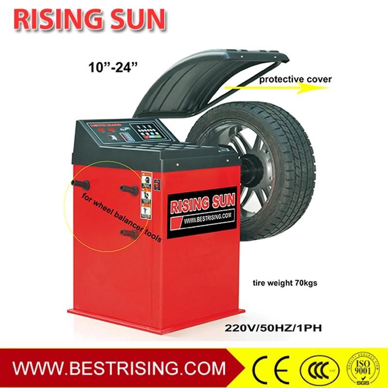 Digtal Display Semi Automatic Car Wheel Balancing Machine