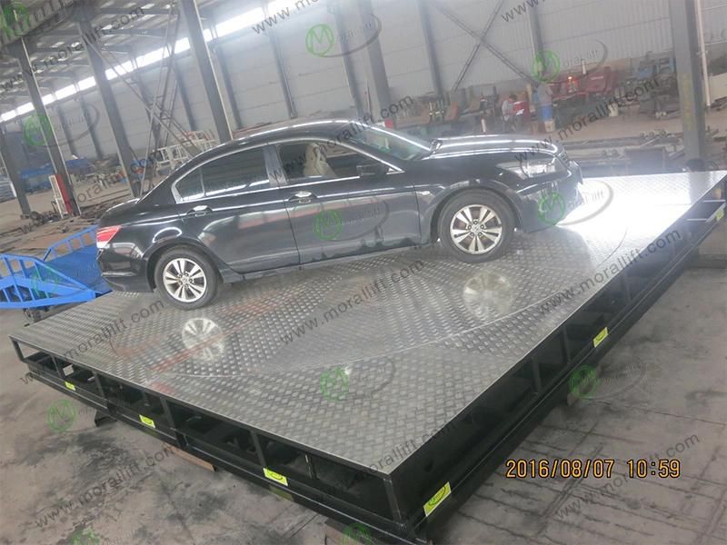 Garage Used Hydraulic Rotating Lift Turntable