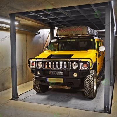 Home Use Hydraulic Underground Car Parking Lift with CE