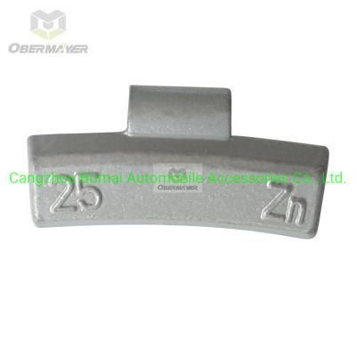 Factory Direct Garage Equipment Wheel Aligner Zinc Clip-on Wheel Weights for Steel Rims