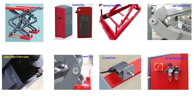 Oddly Oy-Xj3.5 Underground Double Scissor Car Lift
