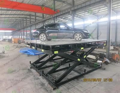 Garage Used Hydraulic Rotating Lift Turntable
