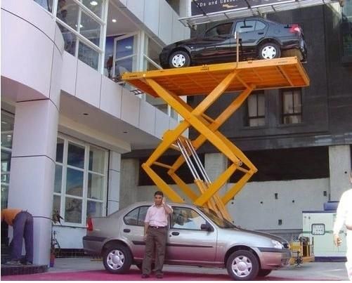 Electric Underground Car Parking Lift with Scissor