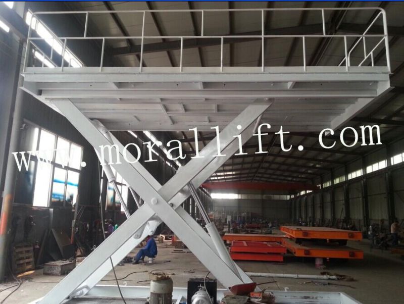 CE Hydraulic Underground Car Elevator