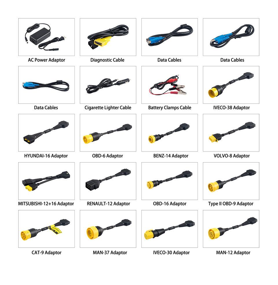 Launch X431 V HD3 Truck Launch X-431 PRO 12V / 24V 2021 Launch X431 Vplus Diagnostic Tool