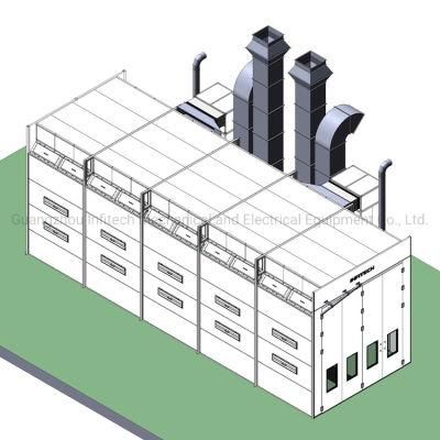 Passenger Vehicle Spraying and Drying Cabin for Auto Body Shops