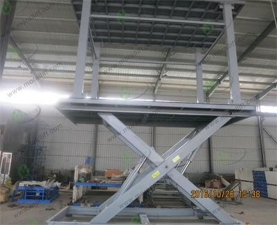 Invisible Scissor Underground Park Garage Car Lift