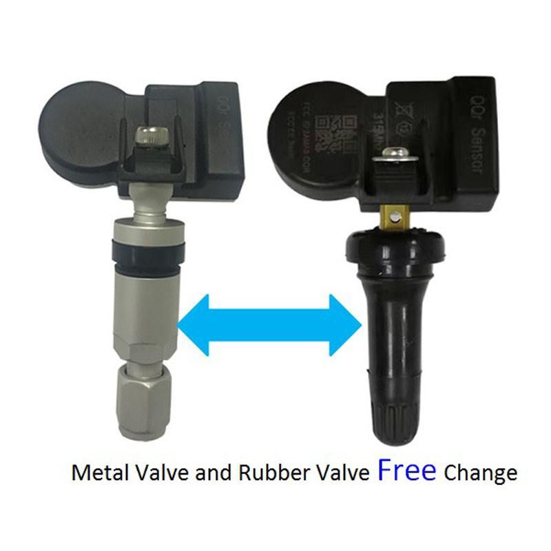 Wireless Tyre Pressure Air Monitor Programmable Universal TPMS