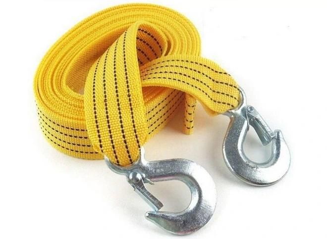 Tow Rope with Hooks Working