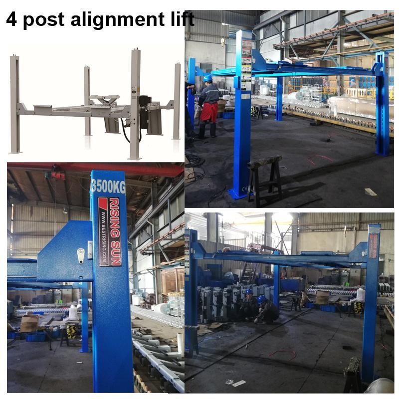 3.5ton Four Post Vehicle Lifting Equipment for Workshop