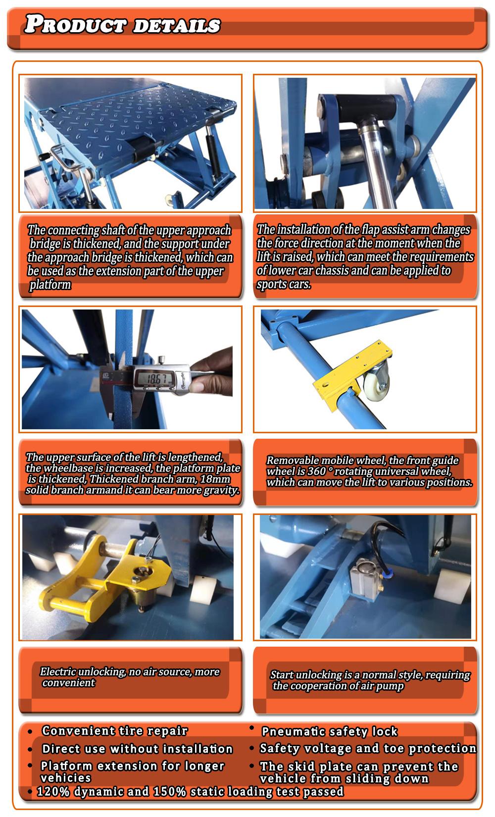 Yingkou Jaray1.2m Movable Scissor Lift
