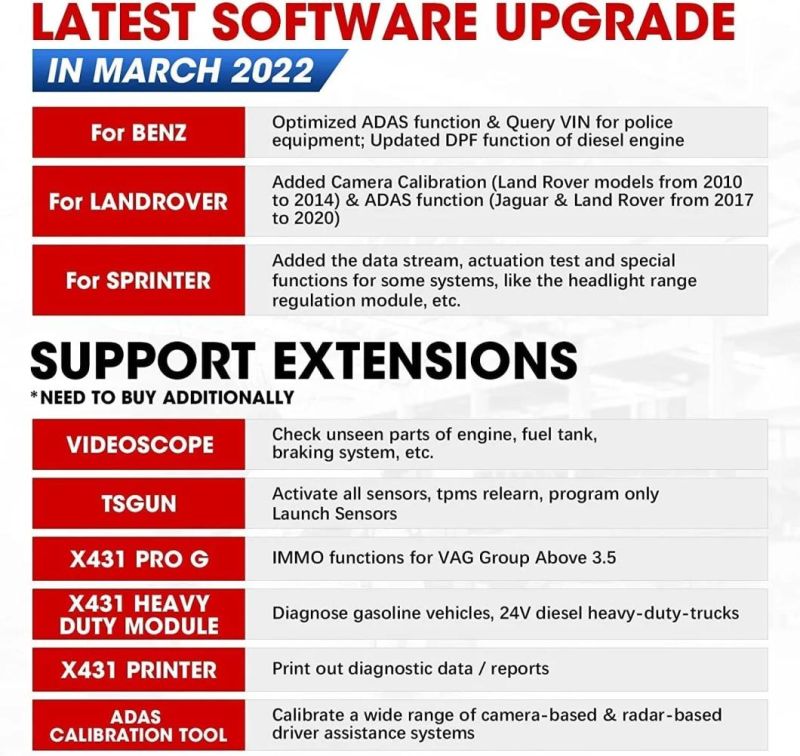2022 New Full System Scan Tool Launch X431 V+ 4.0, 31+ Service Functions Auto Diagnostic Scanner, ECU Coding, Autoauth for Fca Sgw, VAG Guided Functions