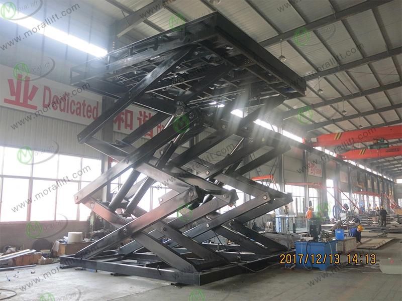 Garage Used Hydraulic Rotating Lift Turntable