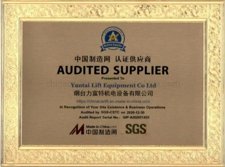 Scissor Car Scissors Scissor Hydraulic Full Rise Scissor Lifting Machine /Auto Elevator Car Scissors Lifting Machine