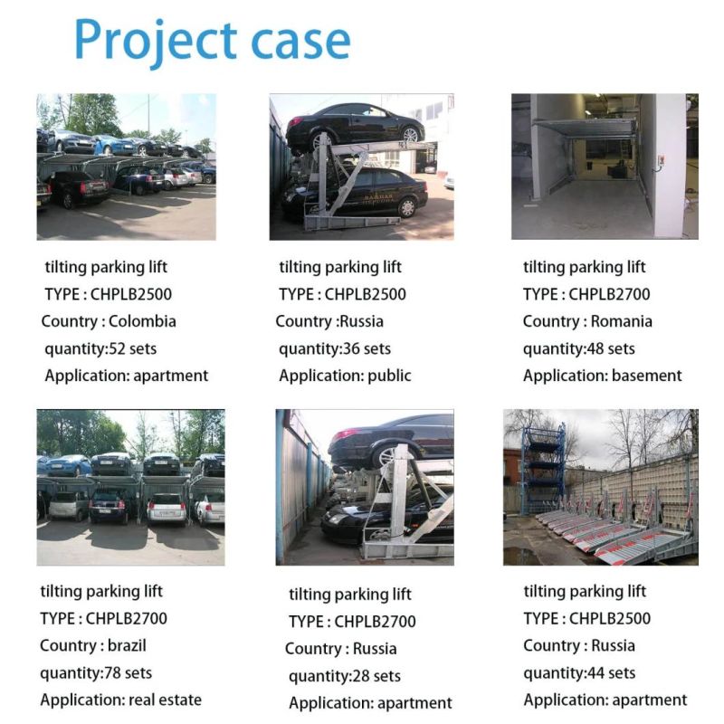 Low Ceiling Car Parking Lift 2 Post