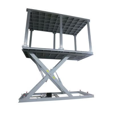 Double Level Four Post Hydraulic Car Parking Lift