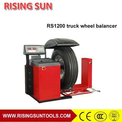 220V Semi Automatic Truck Repair Machine Electric Wheel Balancer