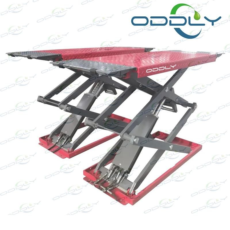3000kg on Ground Low-Profile Scissor Lift with CE and En