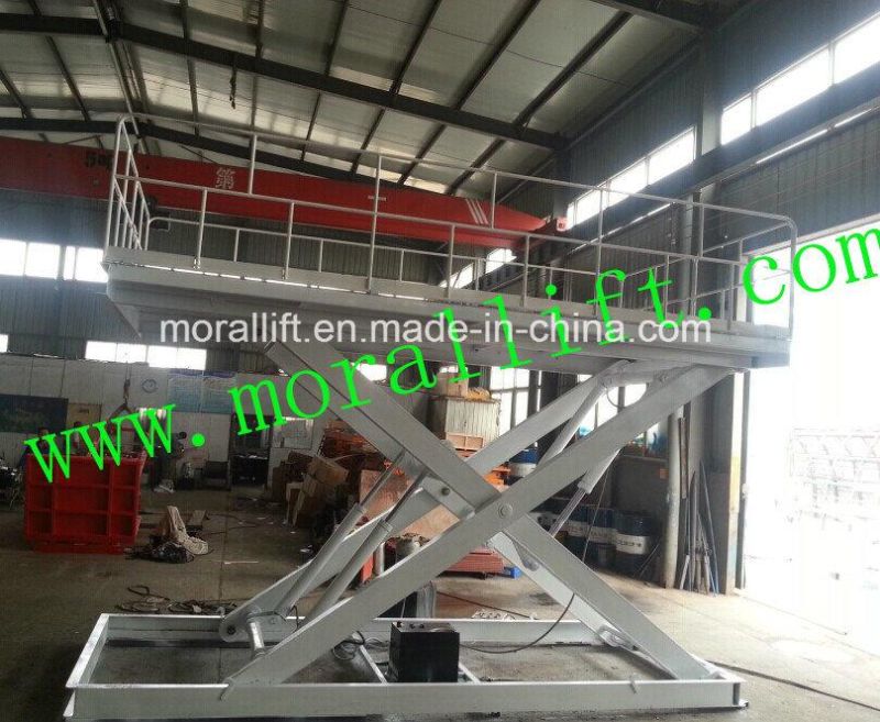 2019 Hot sale scissor hydraulic car parking lift with CE