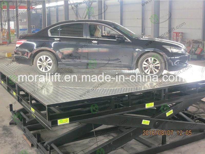 CE Approved Scissor Car Lift Platform with Low Price