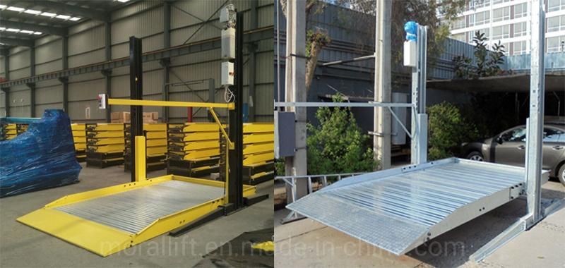 Double parking equipment 2 post car lift