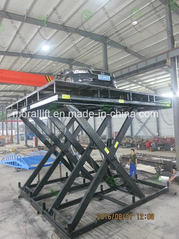 CE Approved Scissor Car Lift Platform with Low Price