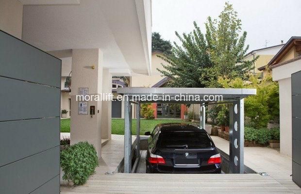 Double Level Four Post Hydraulic Car Parking Lift