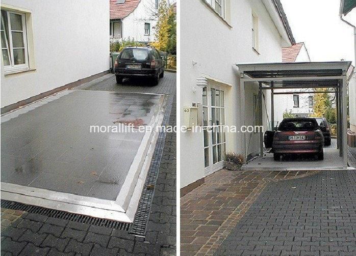 Double Level Four Post Hydraulic Car Parking Lift