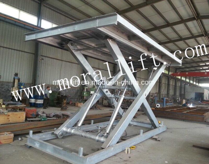 2019 Hot sale scissor hydraulic car parking lift with CE