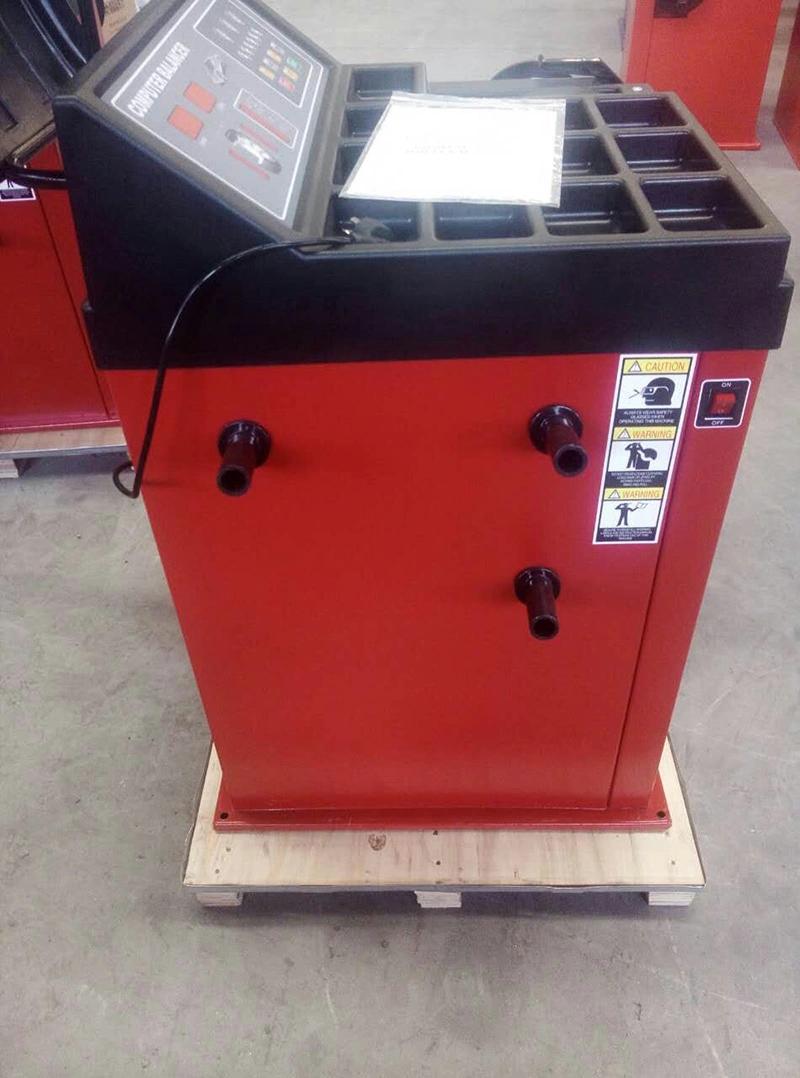 Wheel Balancer Semi Automatic Vehicle Repair Equipment