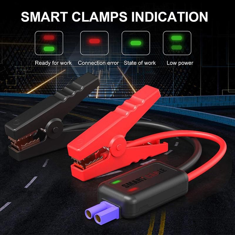 800A Peak Lithium Portable Battery Jumper Box Start Pack Car Jump Starter