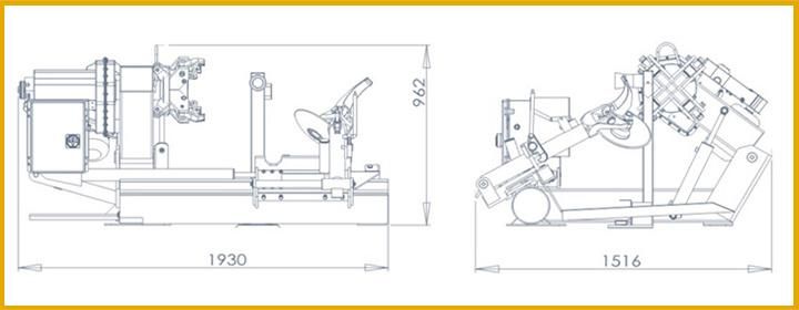 Tire Repair Machine