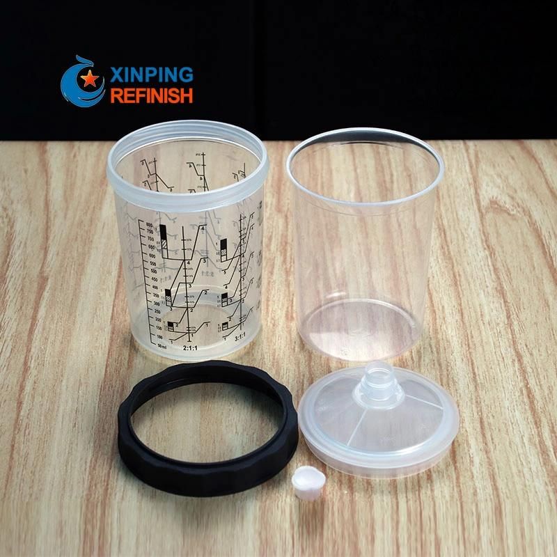 Paint Preparation System of 400ml 600ml 800ml PP Cups Pistola De Pintura