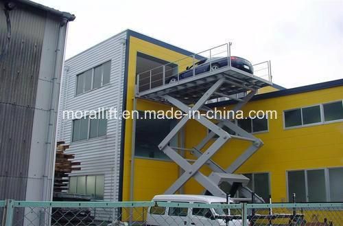 2019 Hot sale scissor hydraulic car parking lift with CE