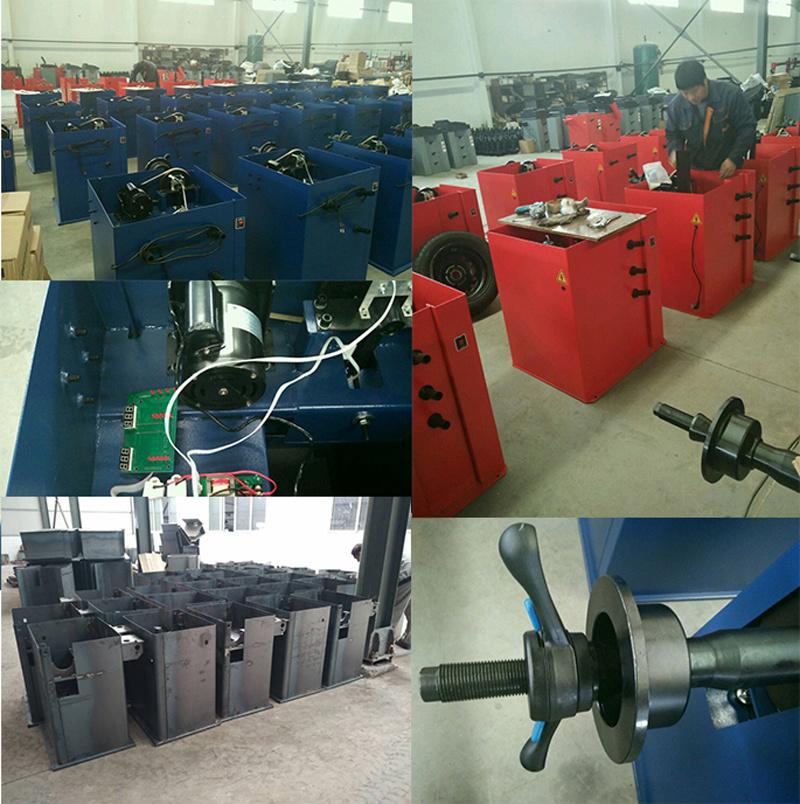 220V Semi Automatic Truck Repair Machine Electric Wheel Balancer