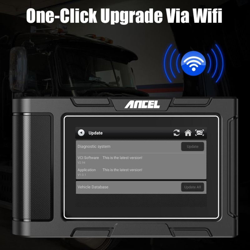 Ancel HD3200 OBD2 Scanner Heavy Duty Diagnostic Tool for Car and Truck OBD2 Car Diagnosis Tool Oil DPF Reset Automotive Scanner for Asian Diesel Vehicles
