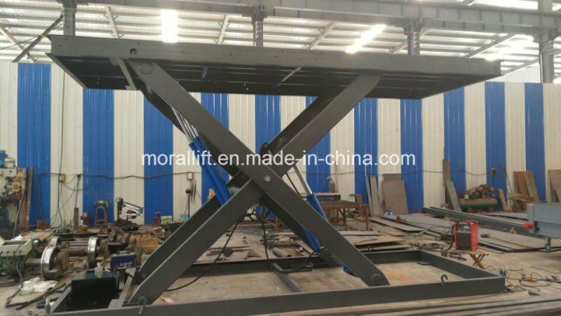 Vehicles Parking Scissor Design Hydraulic Garage Car Lift