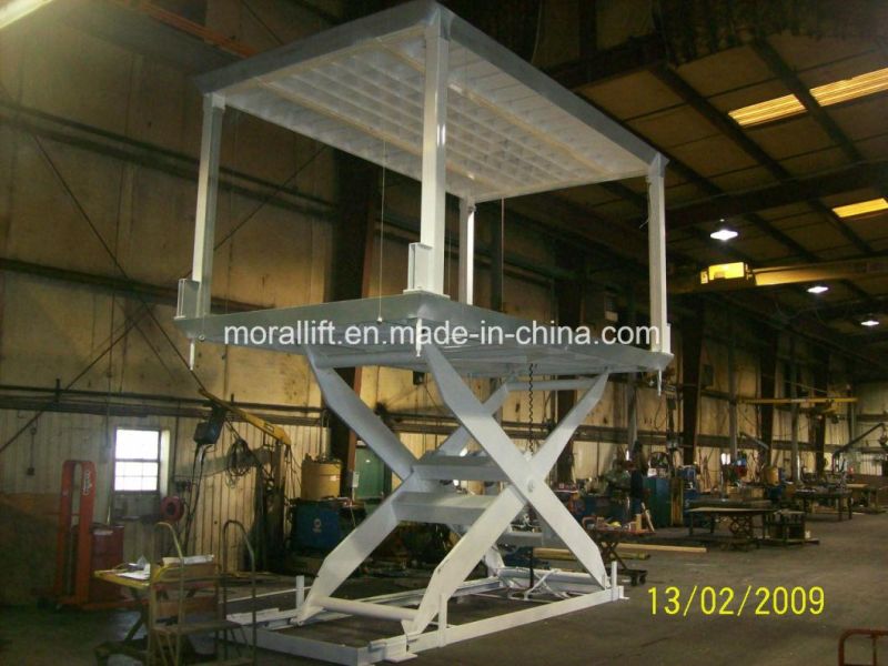 Double Level Four Post Hydraulic Car Parking Lift