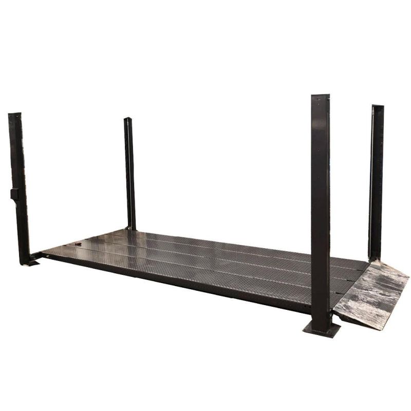 3.7ton Four Post Parking Lift for 2 Cars