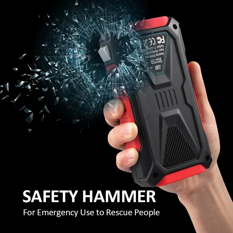 Portable Vehicle Lithium Battery Pack Jumper Box 800A Peak Car Jump Starter
