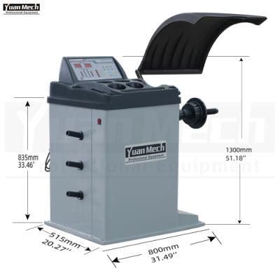 Wholesale Tire Wheel Balancer Smart Balancing Machine with Electromagneticl Brake