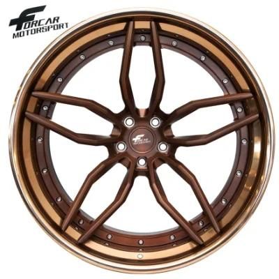 High Quality Forged Customized Alloy Wheel with One Slice