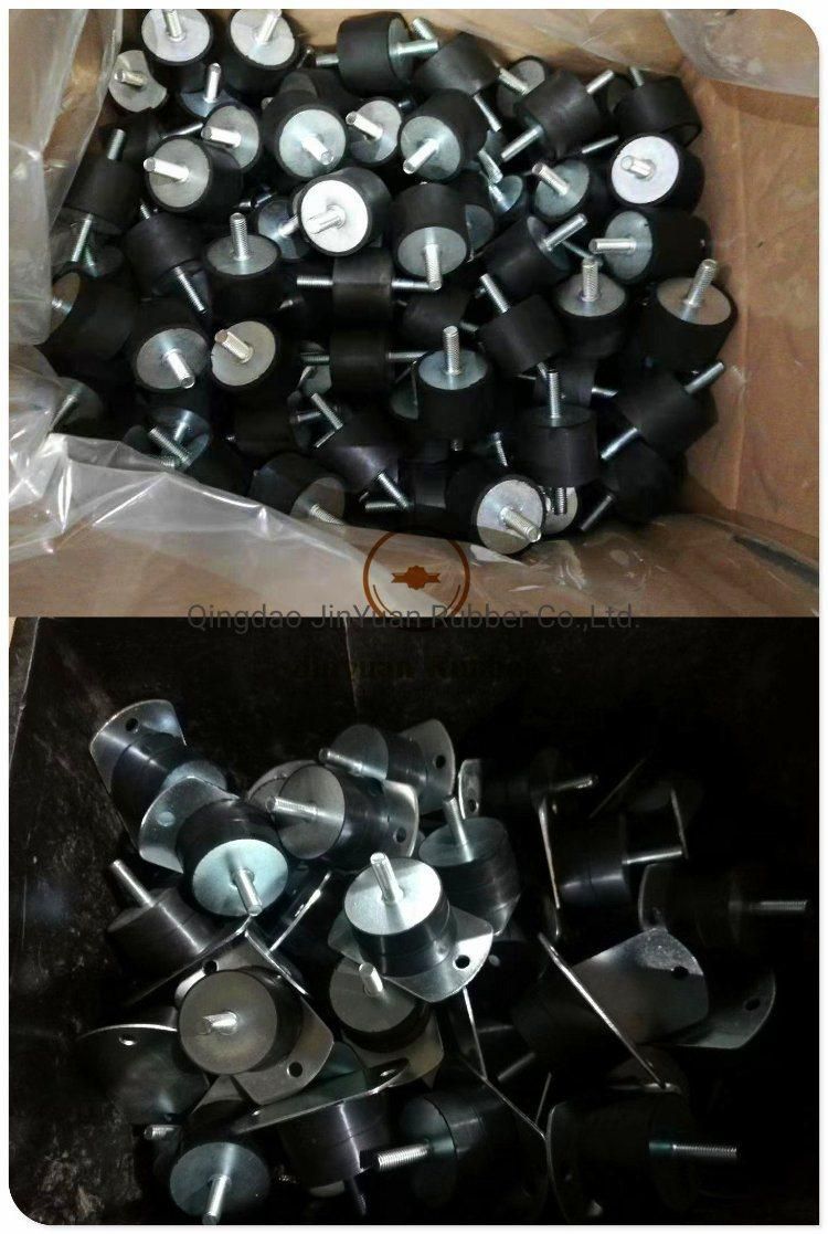 Anti-Vibration Rubber Isolator Mounts with Studs Shock Absorber, M8-1.25