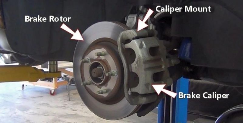 Auto Car Spare Parts Brake System Brake Caliper 1e0333990 for Mazda