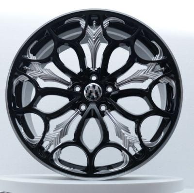 2-Pieces Forged Wheels Passenger Car Rims Aluminum Alloy Wheels Custom Wheel