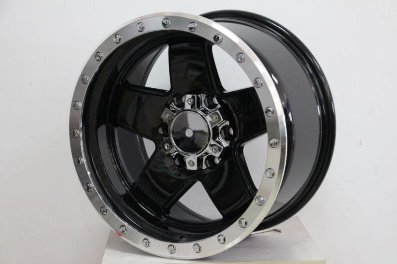 5spoke Milled Rivets 17inch Alloy Wheel After Market